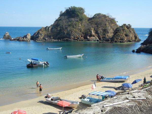 Casa Anahi Hotel Puerto Angel Ngoại thất bức ảnh
